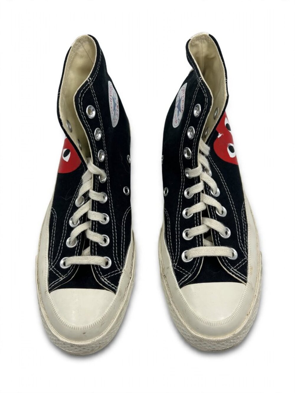 Comme des Garcons PLAY x Converse Chuck 70 High/Low - Mens 6.5 / Womens 8 - Hear